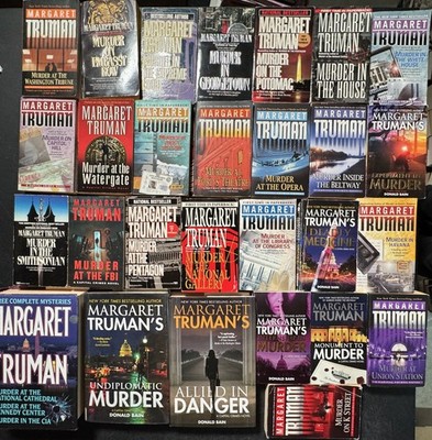 Complete Series Set CAPITAL CRIMES 1-30 Margaret Truman Lot