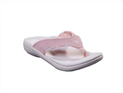 Spenco Yumi Bokeh Women's Orthotic Sandal Pale Blush Wide