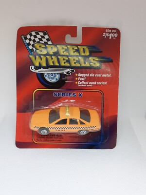4th Gen 1991- 1996 Chevrolet Caprice Yellow City Taxi Cab 1/64