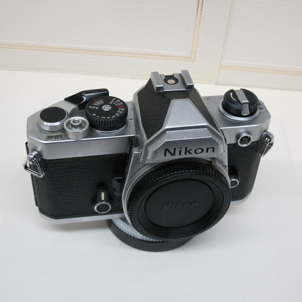 EXC+5) Nikon FM2 35mm SLR Film Camera w/ Ai-s Nikkor 50mm F1.4 Lens from Japan e