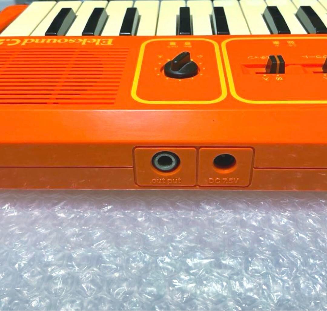 Casio MT-11 オレンジ☆Eleksound C.2☆超レア★日本製★ Casio MT-11 Orange Vintage Mini Synthesizer Japan Rare 1980s