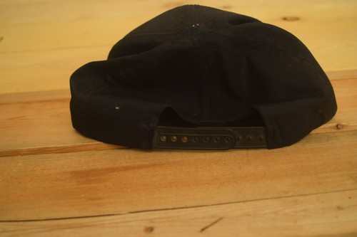 Vintage 80er 90er Utah Jazz Twins Enterprises NBA lila schwarz Druckknopflasche Mütze Kappe - Bild 4 von 5