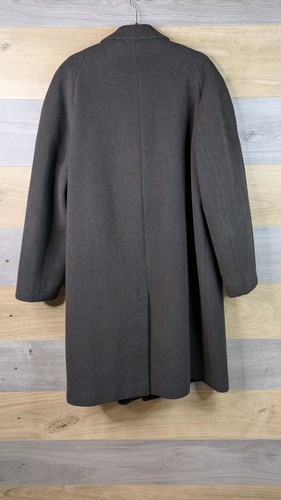 Vintage Hardy Aimes By Hepworths Lambswool Coat Mens Size 42 Made In England - Picture 14 of 17