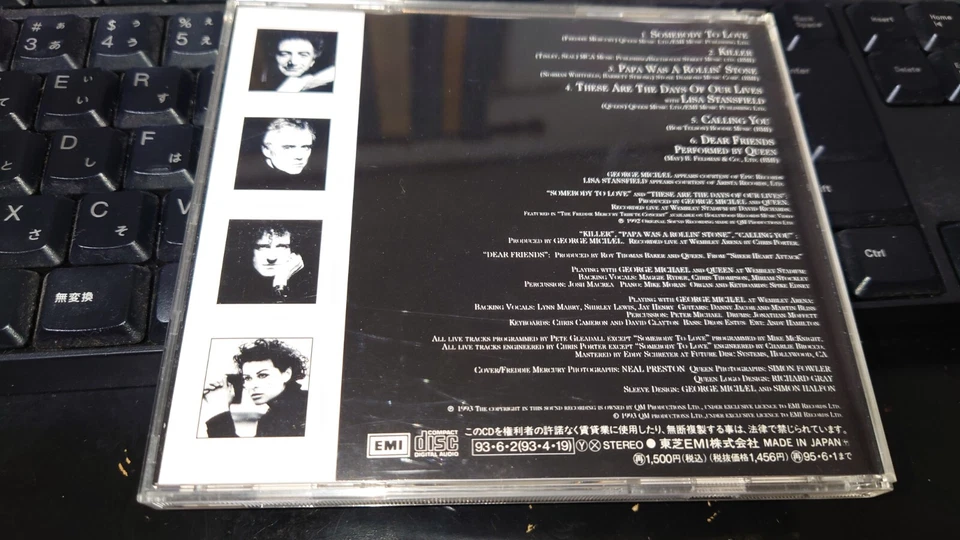 GEORGE MICHALE AND QUEEN with LISA STANSFIELD / FIVE LIVE rare JAPAN CD Foto 3 de 3