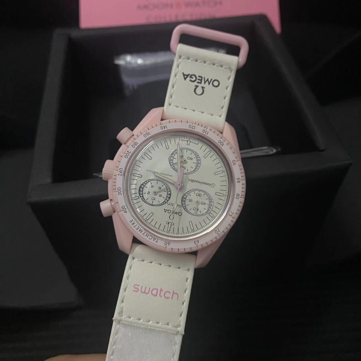 New Swatch x Omega Bioceramic Moonswatch Mission To Venus