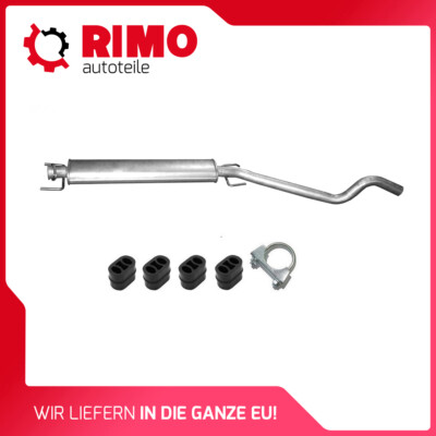 Opel Astra H Twintop 2.0 (2005-2010) Mittelschalldämpfer Auspuff Mit Montagesatz