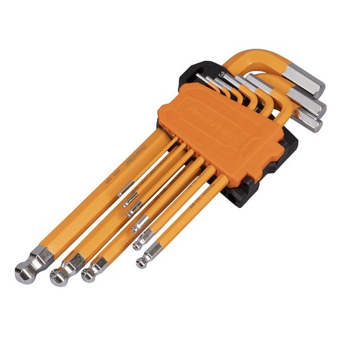 Sealey Premier Imperial Long Hex Key Set Ball End 9pc In A Storage Case AK71750 - Picture 6 of 7