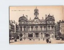 Postcard Hotel de Ville/Ayuntamiento de Lyon City Hall Lyon France Europe
