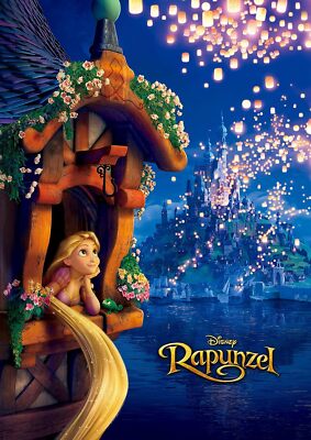 108-Piece Jigsaw Puzzle: Rapunzel on Tower, Future Light, Holo