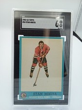 1962-63 Topps #34 Stan Mikita Sgc 6