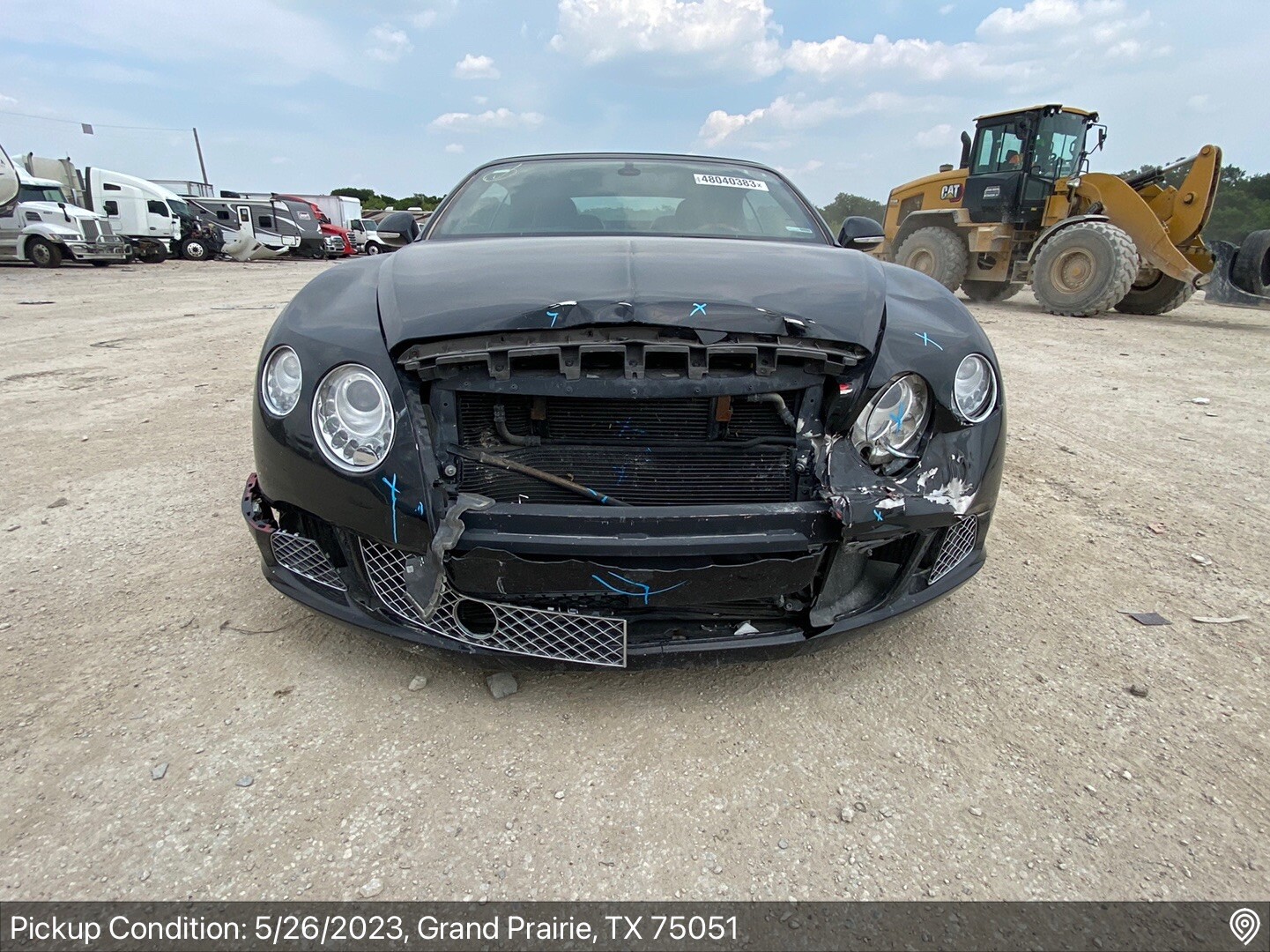 2012 Bentley Continental GTC Hood