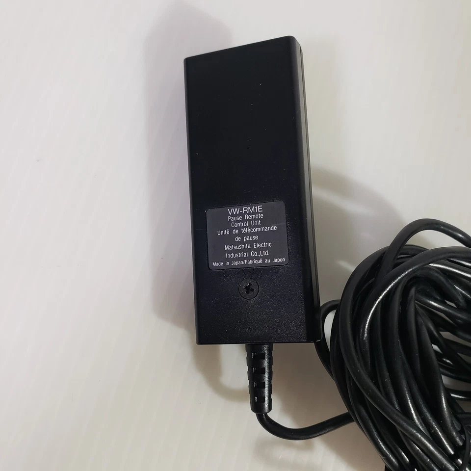 Vintage Panasonic Pause Remote Control Unit Video Camera VW-RM1E UNTESTED  - Image 2 of 3