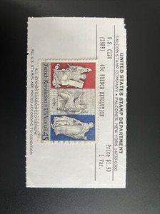 US Stamp 1989 Scott #C120 FRENCH REVOLUTION Air Mail MNH 45-Cent