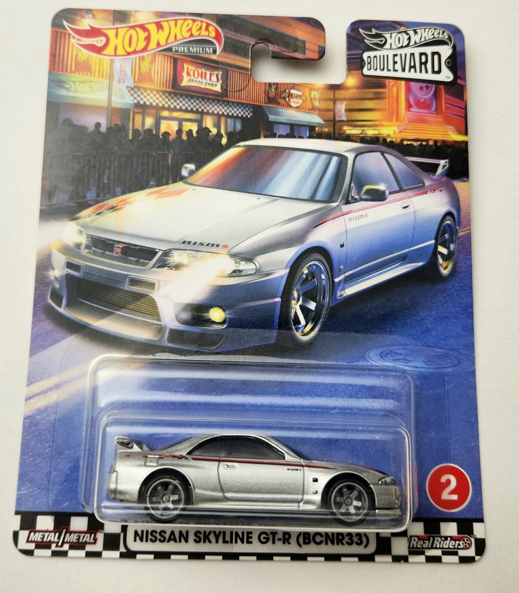 Hot wheels Nissan Skyline GT-R BCNR33 Silver #2 2020 Boulevard