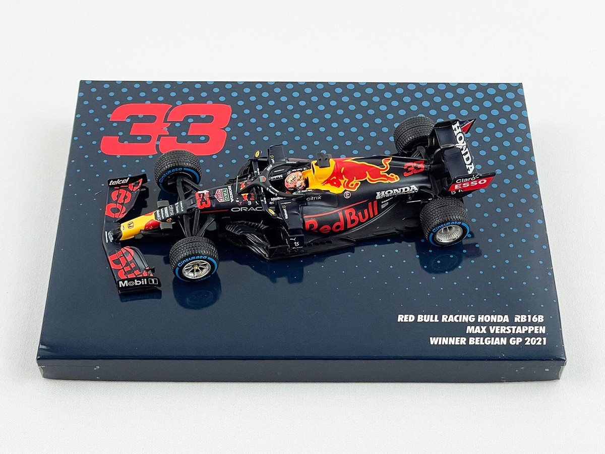 Red Bull F1 RB16B Max Verstappen Belgium SPA 2021 World Champion 1