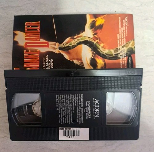 Snake Dancer VHS 1989 Erotic Cult Classic Not Rated Fast Shipping RARE Htf Oop - Picture 5 of 6