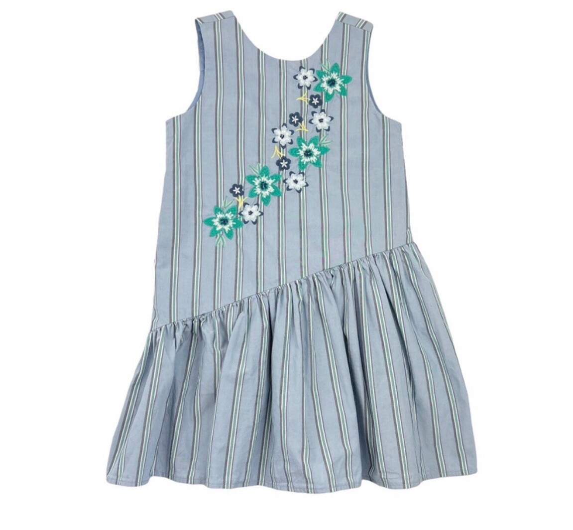 Tea Collection Asymmetrical Dropped Waist Dress size 7 | eBay
