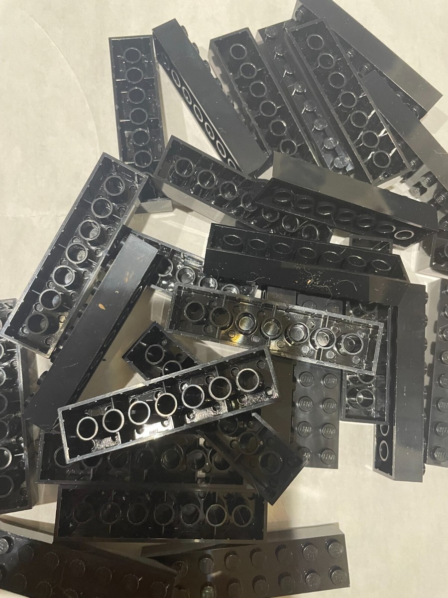 LEGO-NEW-#3007-BLACK- BRICK- 2 X 8 -10 PIECES | eBay