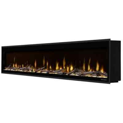 Dimplex IgniteXL 100 inch Linear Electric Fireplace Black Modern & Contemporary