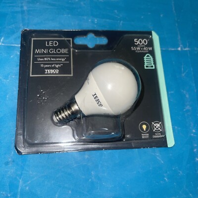 TESCO LED MINI GLOBE 500 Lumen 1 Leuchtmittel NEU
