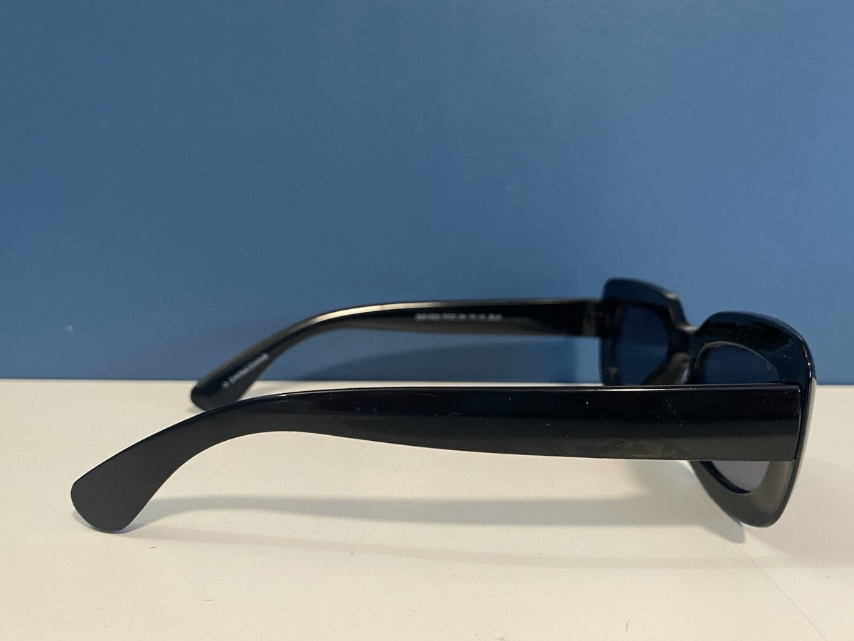 Frye And Co Black Oval/Rectangular Recycled Plastic 