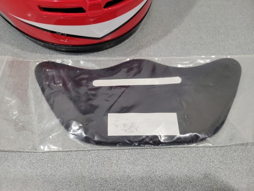 Zeus Helmet Snowmobile Black Red Silver XSmall Great Cond Motorcross Motorcycle - 第 8/8 張圖片