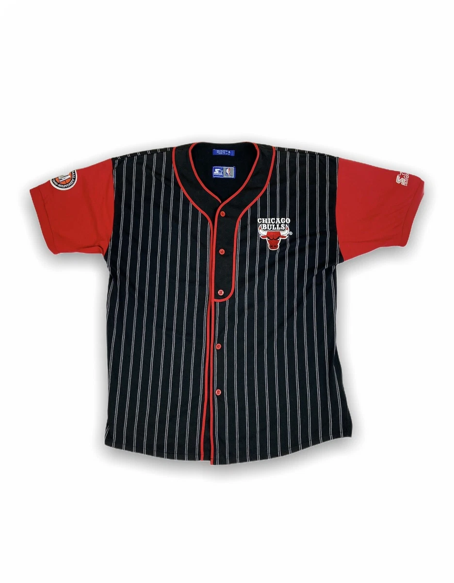 Vintage Chicago Bulls 90s Starter Warmup Basketball Jersey