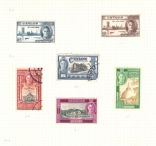 Ceylon/Sri Lanka Stamp Collection 1946-1960's