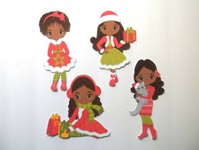 3D UPick Wedding Christmas African American Scrapbook Card Embellishment