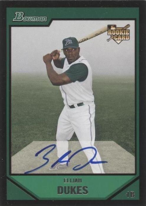 2007 Bowman - Elijah Dukes #235 - 1 of 1