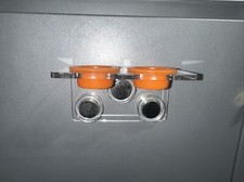 Gecko Feeder Ledge For Reptiles With Food Grade Silicone Feeder Cups