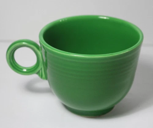 Rare Old Vintage 1959 MEDIUM GREEN FIESTA COFFEE CUP HOMER LAUGHLIN FIESTAWARE