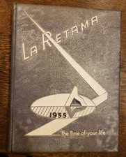 La Retama 1955 Brackenridge High School anuario San Antonio Texas