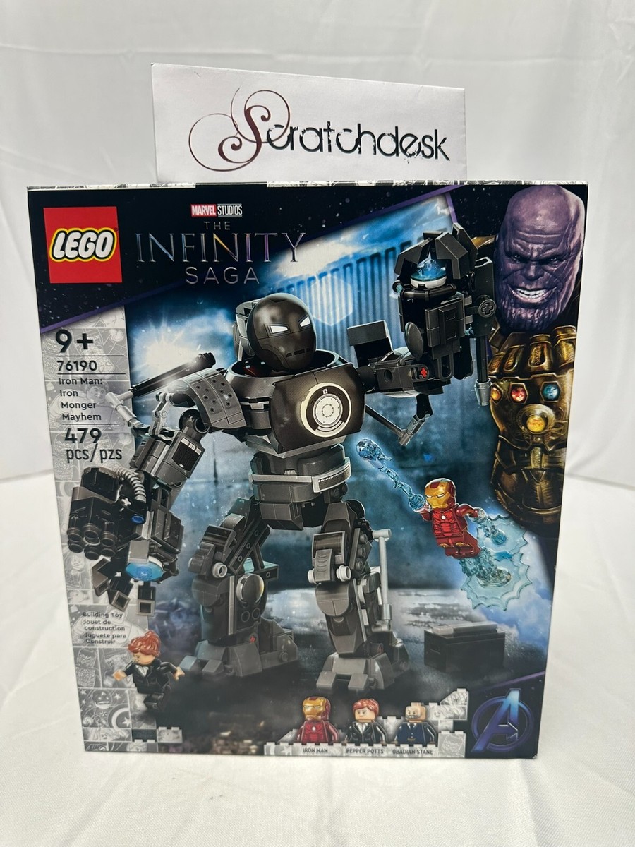 NEW Sealed - LEGO Super Heroes - IRON MAN: IRON MONGER MAYHEM