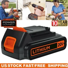 20V Lithium-Ion Battery replacement for Black and Decker 20Volt LBX20 LBXR20 NEW