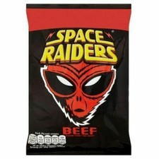 Space Raiders Beef - 25g - Pack of 8