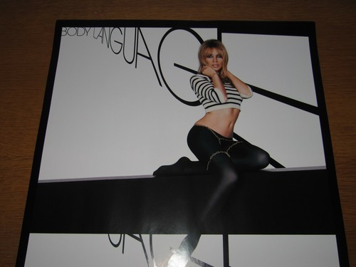 KYLIE MINOGUE - BODY LANGUAGE - ORIGINAL 2003 UK PROMO POSTER - Picture 2 of 3