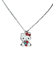 Hello Kitty Necklace - Flowers
