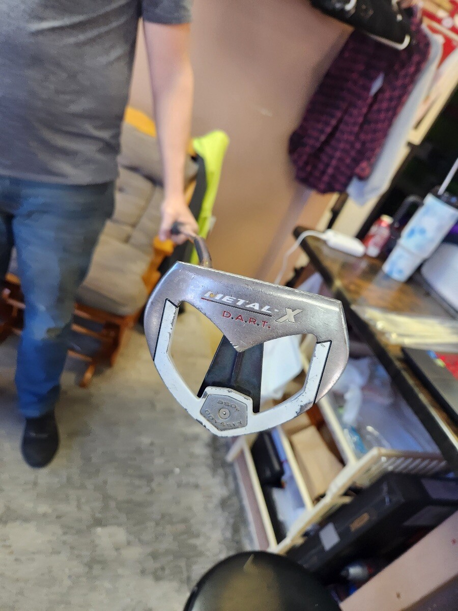 odyssey metal x dart putter eBay