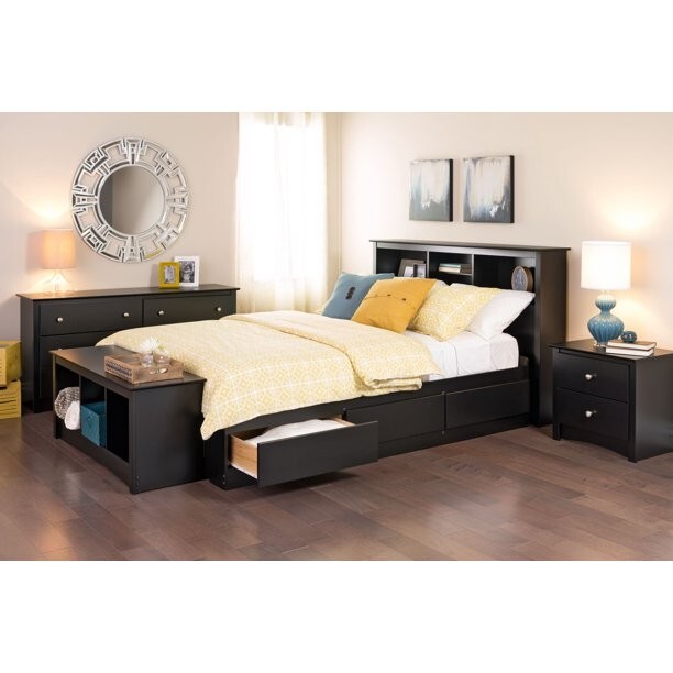 Prepac Sonoma Black 6-Drawer Dresser - New