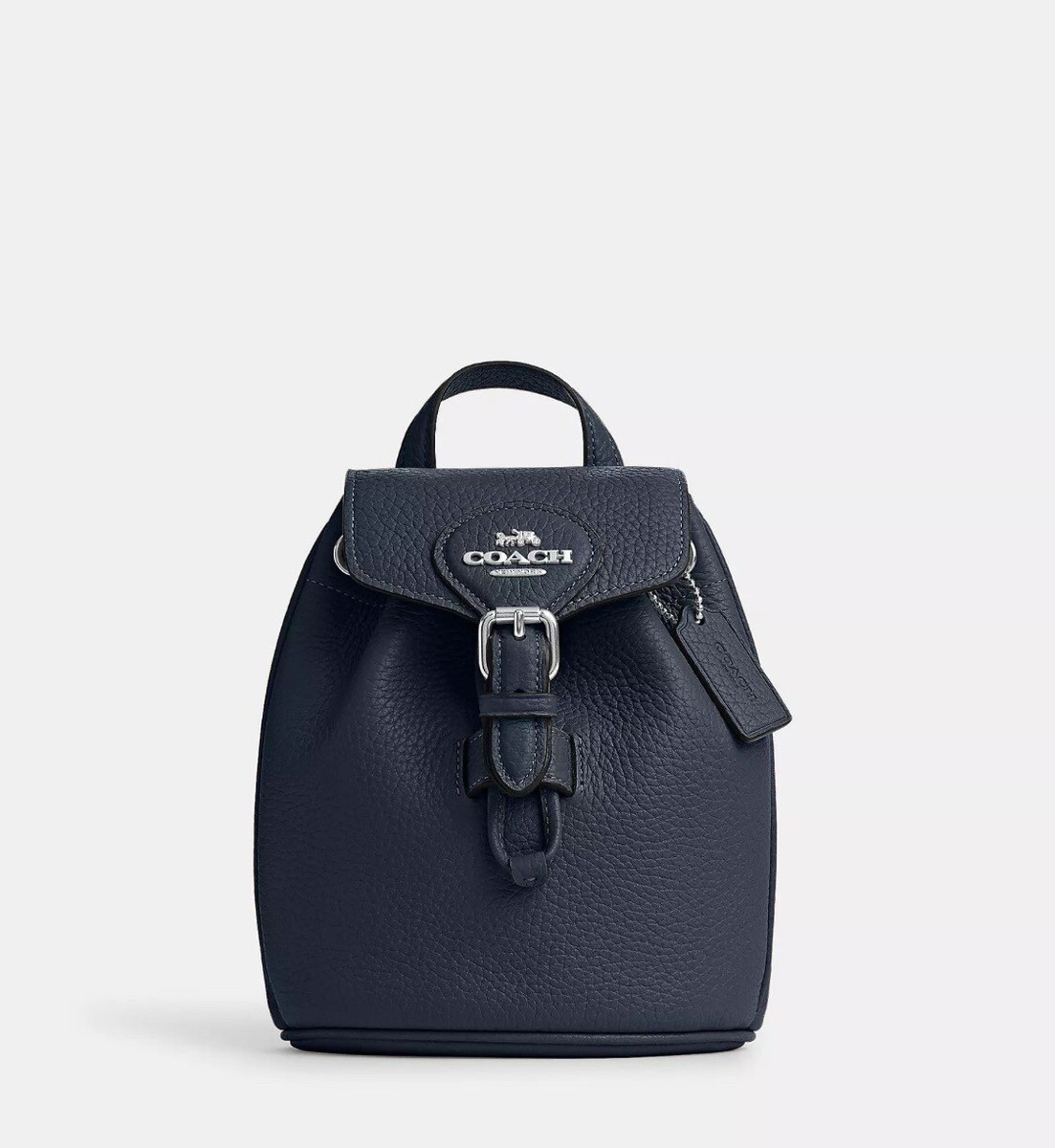 Coach CL408 Leather Amelia Backpack Messenger Small Handbag