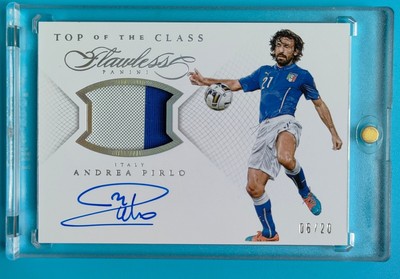 2016 Panini Flawless【Andrea Pirlo】Gold Auto 10/10 直筆サイン