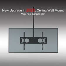 Ceiling TV Bracket Full motion adjustable Mount for 32-70 Inch Tvs holds 45kg