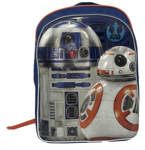 Star Wars r2d2 R2-D2 bb8 Mochila Escolar Niños Childrens Azul Naranja | eBay