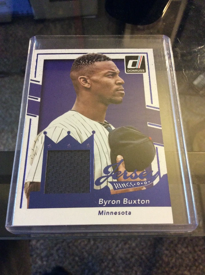2016 Panini Donruss Byron Buxton #25 Jersey Kings Minnesota Twins Relic - Image 2 of 3