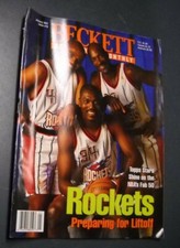 BECKETT BASKETBALL MONTHLY MAGAZINE JAN 1997 ROCKETS PREPARING FOR LIFTOFF