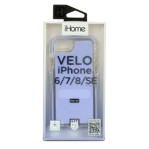 iHome iHome Velo Silicone Impact Case, iPhone SE/6/7/8 - Picture 17 of 33