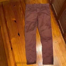 Ch. Chapter 2139 3207 cotton and spandex men's maroon trousers Size 30