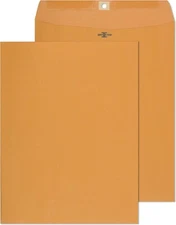 15 Pack 10X13 Clasp Envelopes, Manilla Envelopes 10X13-100Gsm Kraft Papi