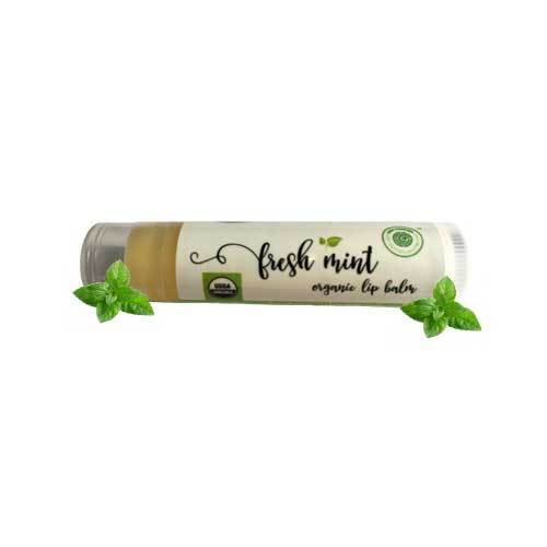 USDA zertifizierter Bio Lippenbalsam Minze Bienenwachs parabenfrei ungiftig 2 Stick - Bild 1 von 4